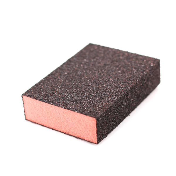 губка абразивная 4-х сторонняя sia 7990 siasponge block жесткая 69 х 98 х 26 мм р40