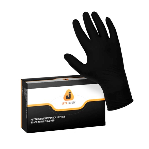 перчатки нитриловые jeta safety jsn911 цвет черный размер xxl